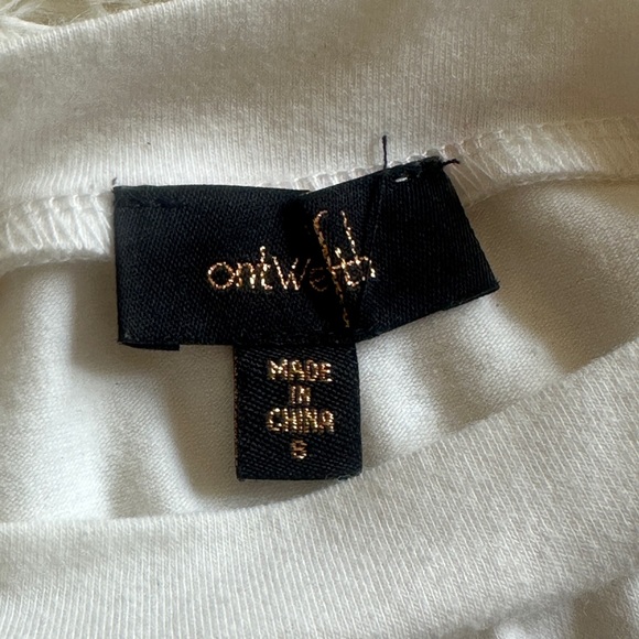 ONTWELFTH Rhinestone LOVE T-Shirt - Picture 6 of 10